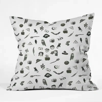 Deny Designs Dash And Ash Mischief Indoor/outdoor Throw Pillow