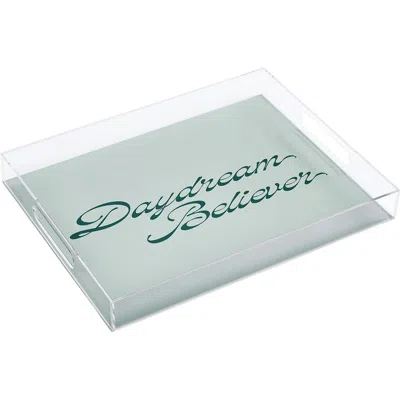 Deny Designs Daydream Believer Acrylic Tray In Green