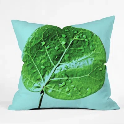 Deny Designs Deb Haugen Leaf Indoor/outdoor Throw Pillow