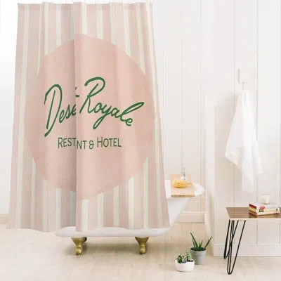 Deny Designs Desert Royale Shower Curtain In Pink
