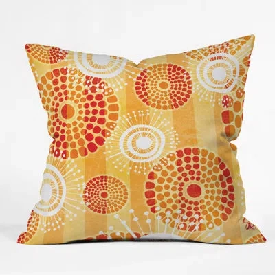 Deny Designs Design Festive Batik Throw Pillow
