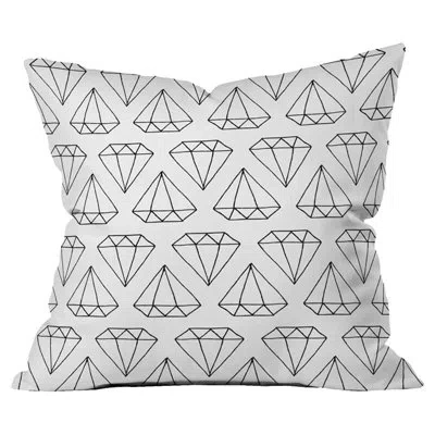 Deny Designs Diamond Throw Pillow