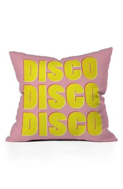 Deny Designs Disco Disco Disco Throw Pillow