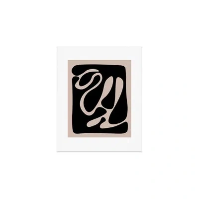 Deny Designs Dreamprintdesigns Organic Minimalist Art Print - Unframed In Beige