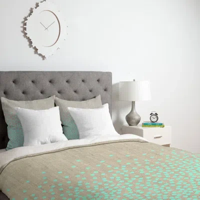 Deny Designs Duvet Cover In Blue;brown