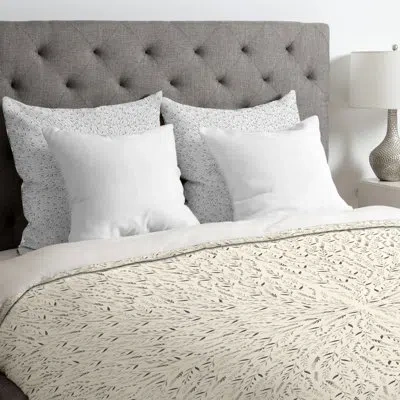 Deny Designs Duvet Cover In Cream,black