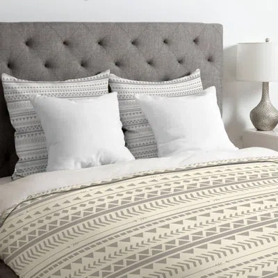 Deny Designs Duvet Cover In Gray