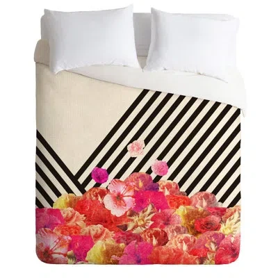 Deny Designs Duvet Cover In Pink