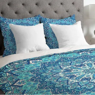 Deny Designs Duvet Cover In Royal Blue