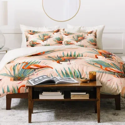 Deny Designs Duvet Cover Set In Beige