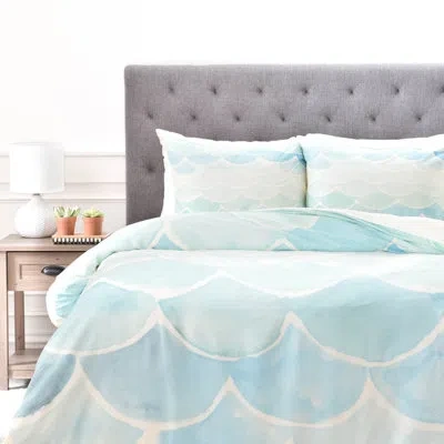 Deny Designs Duvet Cover Set In Blue