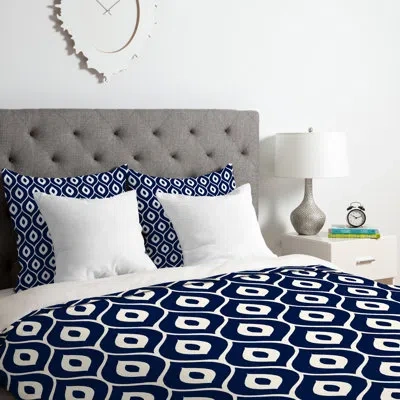 Deny Designs Duvet Cover Set In Blue