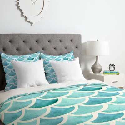Deny Designs Duvet Cover Set In Blue