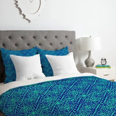Deny Designs Duvet Cover Set In Blue