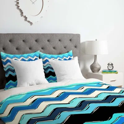 Deny Designs Duvet Cover Set In Blue