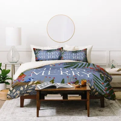 Deny Designs Duvet Cover Set In Blue