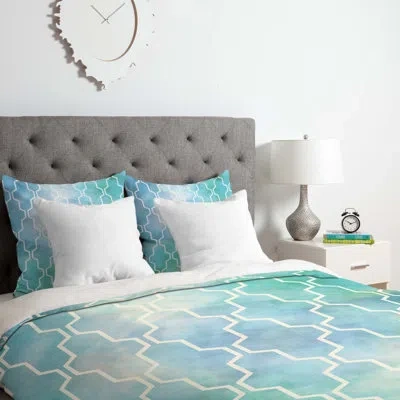 Deny Designs Duvet Cover Set In Blue
