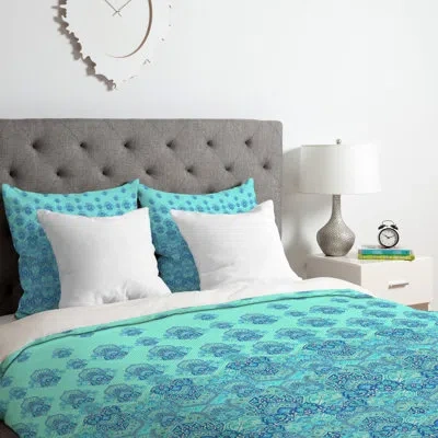 Deny Designs Duvet Cover Set In Blue