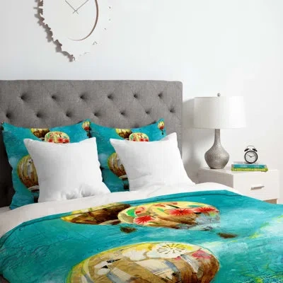 Deny Designs Duvet Cover Set In Blue