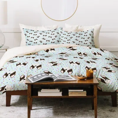 Deny Designs Duvet Cover Set In Blue