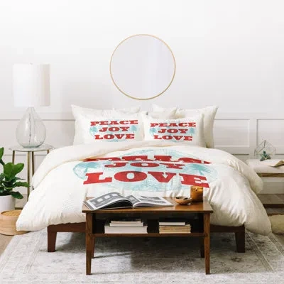 Deny Designs Duvet Cover Set In Cream