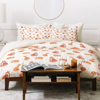 Deny Designs Duvet Cover Set In Cream