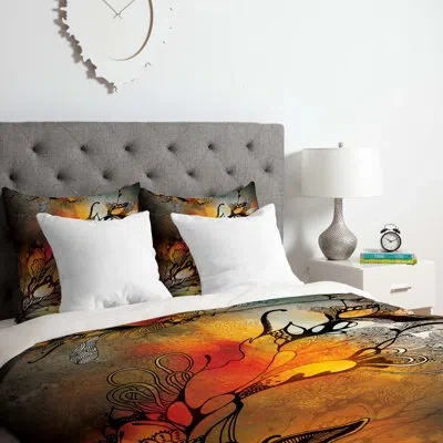 Deny Designs Duvet Cover Set In Multi-colored