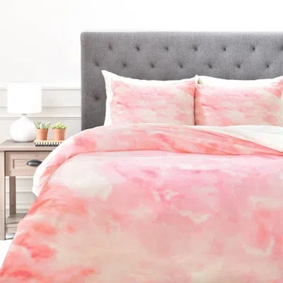 Deny Designs Duvet Cover Set In Pink