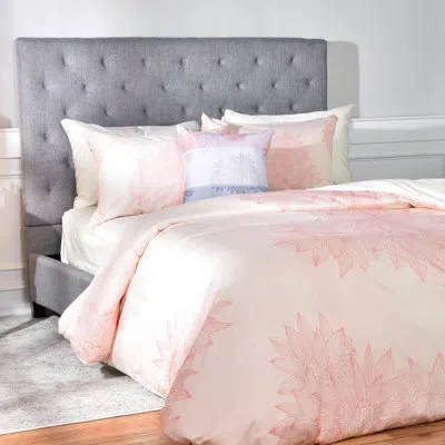 Deny Designs Duvet Cover Set In Pink