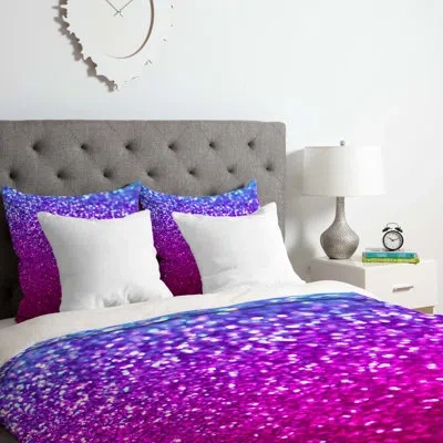 Deny Designs Duvet Cover Set In Purple