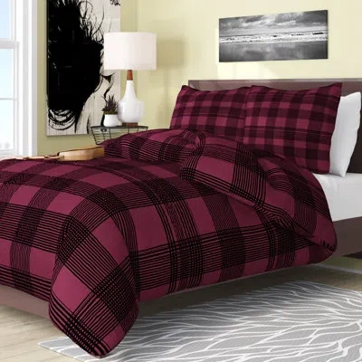 Deny Designs Duvet Cover Set In Red