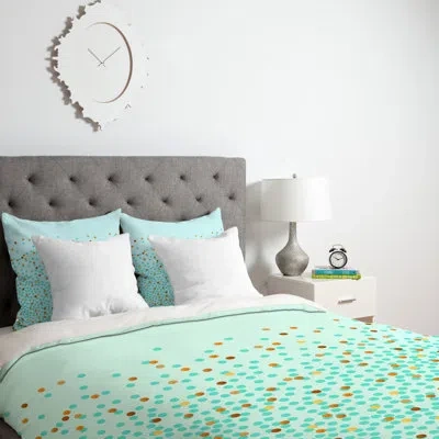 Deny Designs Duvet Cover In Teal