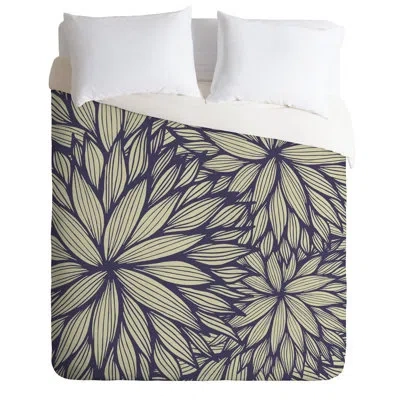 Deny Designs Duvet Cover In Yellow