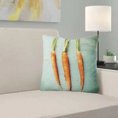 Deny Designs Eat Your Vegetables Throw Pillow