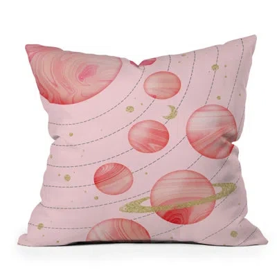 Deny Designs Emanuela Carratoni The Solar System Outdoor Square Pillow Cover & Insert