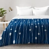 Deny Designs Entangled Comforter Set In Blue