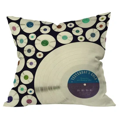 Deny Designs Evergreen Musi Outdoor Square Pillow Cover & Insert