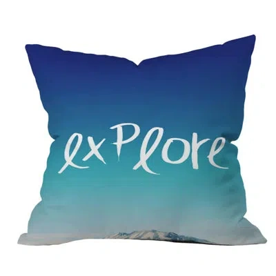 Deny Designs Explore Outdoor Throw Pillow