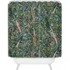 Deny Designs Fauvist Trees Shower Curtain In Green