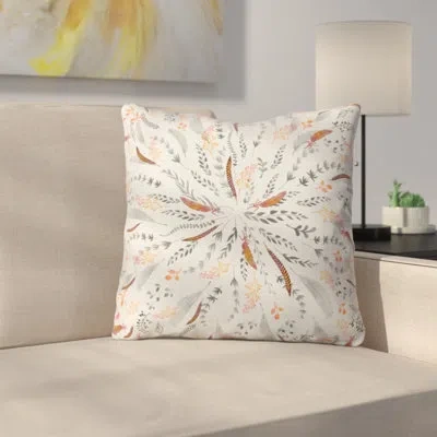 Deny Designs Feather Roll Throw Pillow