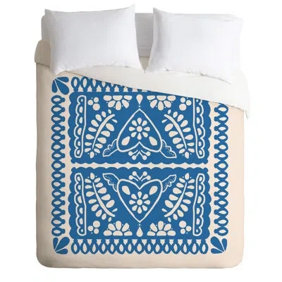 Deny Designs Fiesta De Corazon Duvet Cover Set