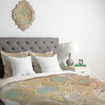 Deny Designs Floral Duvet Cover In Luxe