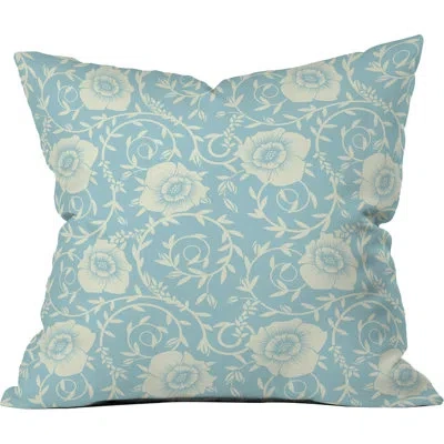 Deny Designs Floral Morning Polyester Throw Pillow