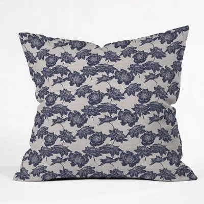 Deny Designs Floral Throw Pillow
