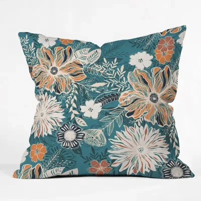 Deny Designs Floral Throw Pillow