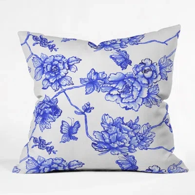 Deny Designs Floral Throw Pillow