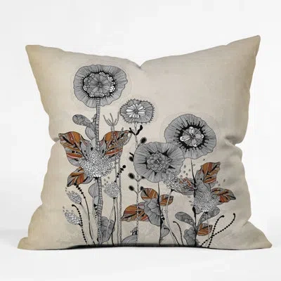 Deny Designs Floral Throw Pillow