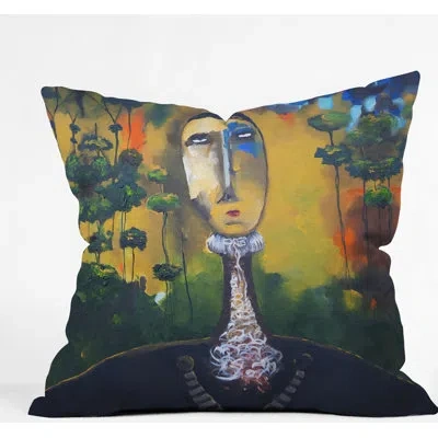 Deny Designs Forest For Trees Outdoor Throw Pillow