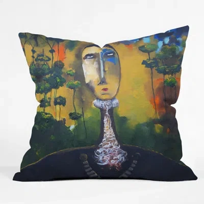Deny Designs Forest For Trees Throw Pillow