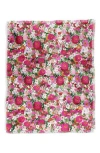 Deny Designs Fringe Trim Throw Blanket In Pink